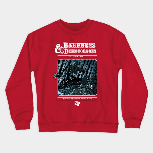 Darkness & Demogorgons Crewneck Sweatshirt by tomkurzanski